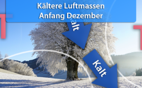 Kaltluft Anfang Dezember 2019