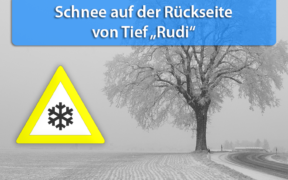 Neuschnee Tief Rudi 9. und 10. Dezember 2019