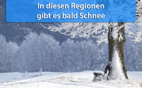 Schnee am 18. Januar 2020