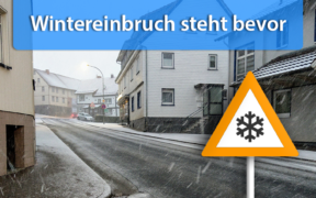 Wintereinbruch Ende Februar 2020