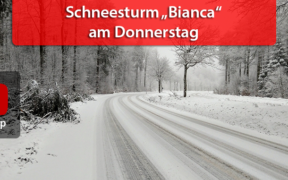 Schneesturm "Bianca" Ende Februar 2020