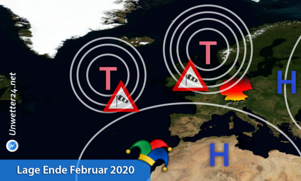 Sturm und Orkan Ende Februar 2020