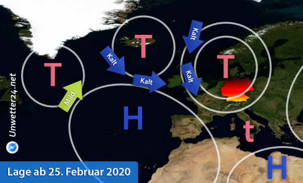 Wintereinbruch Ende Februar 2020