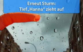 Sturmtief "Hanna" am 12. März 2020