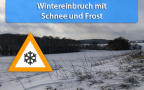 Wintereinbruch Ende März 2020