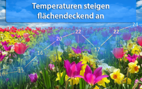 Temperaturtrend April 2020