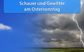 Gewitter am Ostersonntag 2020