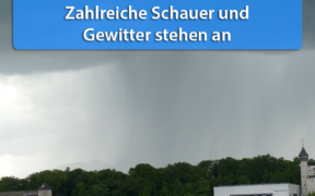 Schauer und Gewitter Ende April und Anfang Mai 2020