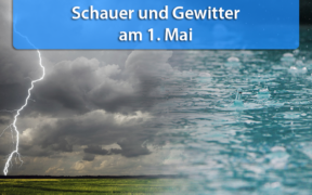 Schauer und Gewitter am 1. Mai 2020