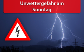 Unwetterartige Gewitter am 10. Mai 2020