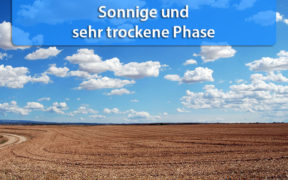 Sonnig und trocken Mitte und Ende Mai 2020