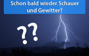 Schauer und Gewitter Ende Mai 2020