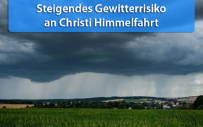 Gewitterrisiko Christi Himmelfahrt 2020