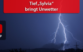 Tief "Sylvia" bringt Unwetter am 26. und 27. Juni 2020