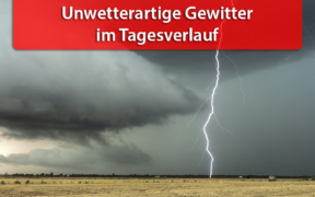 Unwetterartige Gewitter am 01. Juli 2020