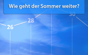 Wettertrend Ende Juli 2020