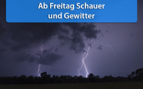 Schauer und Gewitter Ende Juli 2020