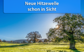 Hitzewelle Anfang August 2020