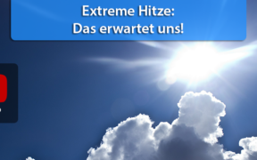 Extreme Hitzewelle Anfang und Mitte August 2020