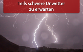 Brisante Unwetterlage 13. und 14. August 2020