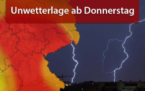 Unwettergefahr 13. August 2020