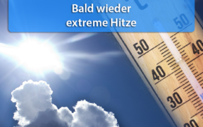 Bis 38 Grad Ende August 2020