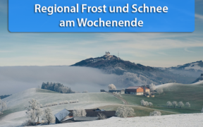 Schnee und Frost Ende September 2020