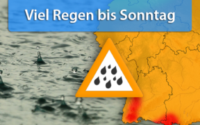 Viel Regen Ende September 2020