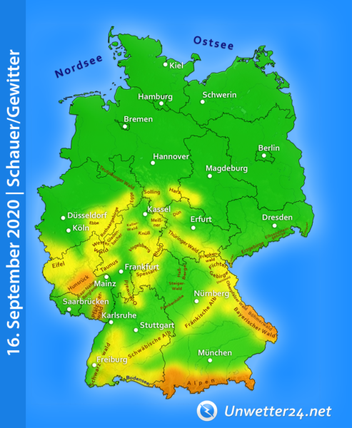 Gewitter 16. September 2020