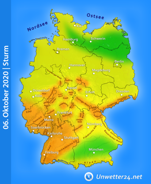 Stürmisch 06. Oktober 2020