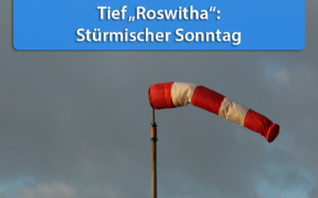 Sturmtief Roswitha November 2020