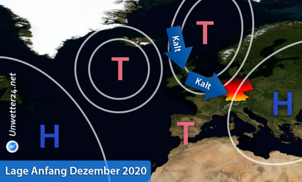 Kälte Anfang Dezember 2020