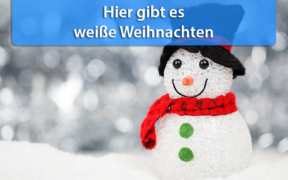 Schnee an Weihnachten 2020