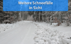 Schnee Ende Dezember 2020