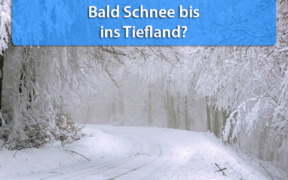 Anfang Januar 2021 Schnee Tiefland