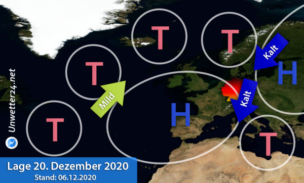 Kalte Phase 20. Dezember 2020