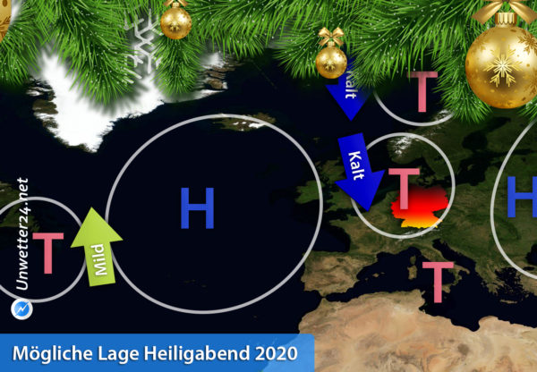 Wintereinbruch Weihnachten 2020