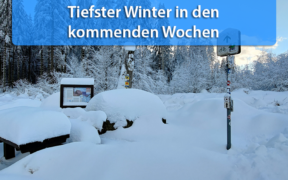 Massiver Wintereinbruch Ende Januar 2021