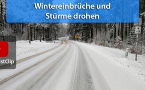 Schnee und Stürme Januar und Februar 2021