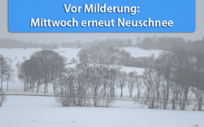 Tief "Malte" bringt Neuschnee 2021