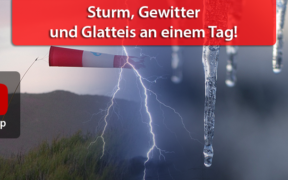 Sturm/Orkan, Gewitter und Glatteis am 03. Februar 2021