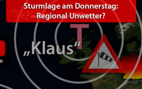 Sturmlage "Klaus" März 2021