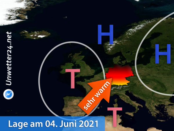 Hitze Anfang Juni 2021