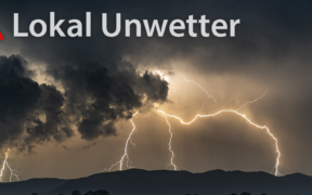 Lokal Unwetter am 4. Juni 2021