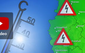 Extreme Hitze und schwere Gewitter Juni 2021