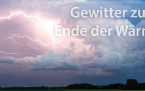 Gewitter Mitte September 2021?