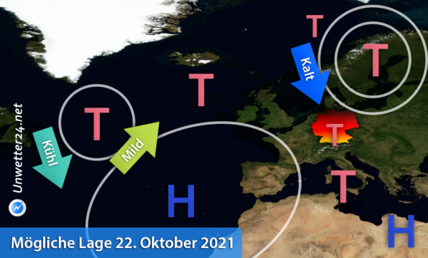 Kälteeinbruch 22. Oktober 2021