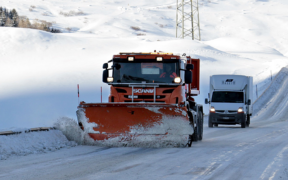 Schnee Ende November 2021