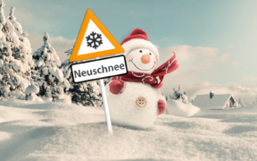 Schneefall am 08. Dezember 2021