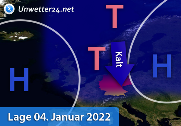 Kaltlufteinbruch 04. Januar 2022